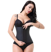 Le top corset sculptant en latex pour le sport - Une conception qui sculpte la silhouette.