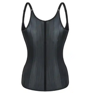 Le top corset sculptant en latex pour le sport - Une conception qui sculpte la silhouette.