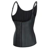 Le top corset sculptant en latex pour le sport - Une conception qui sculpte la silhouette.