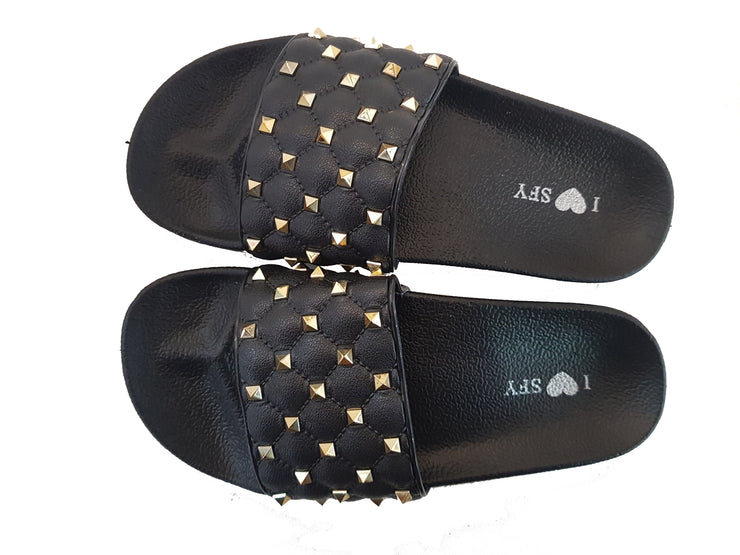 Claquette confortables pour femmes Noir