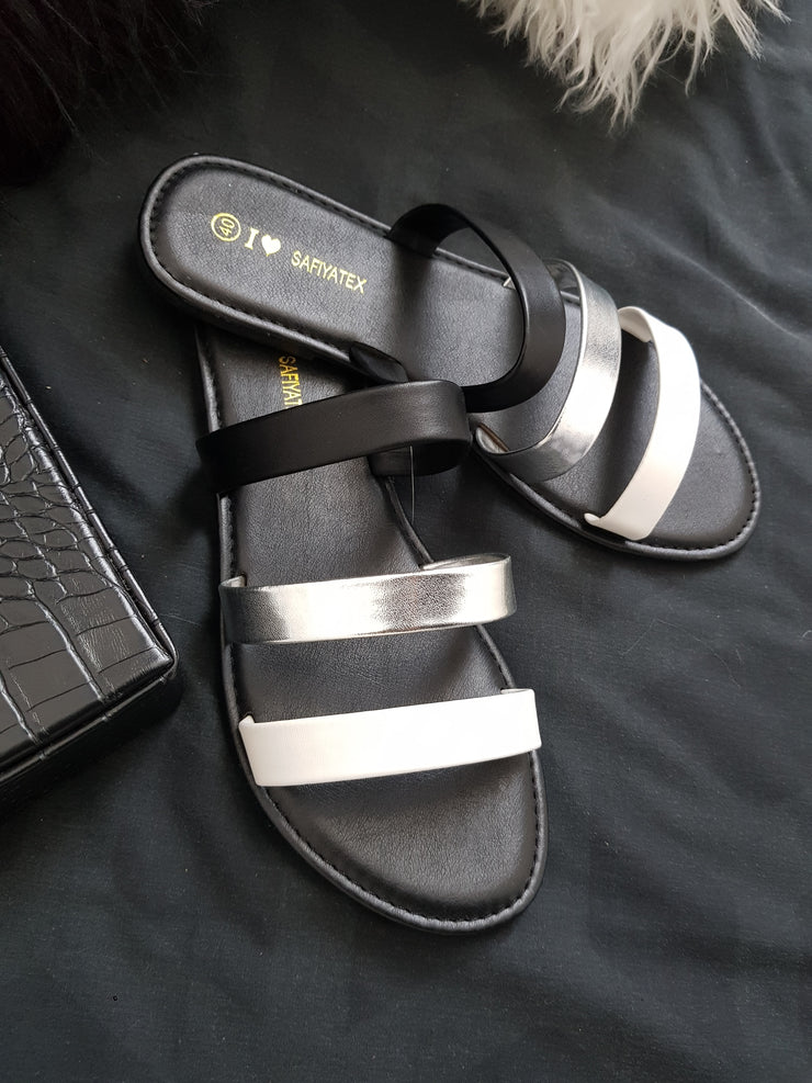 Sandales plates pour femme