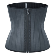 Gaine amincissante femme, fermeture éclair Corset minceur LATEX